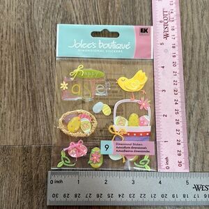 ❤️NEW Jolee’s Boutique Easter Dimensional Stickers (9 piece)